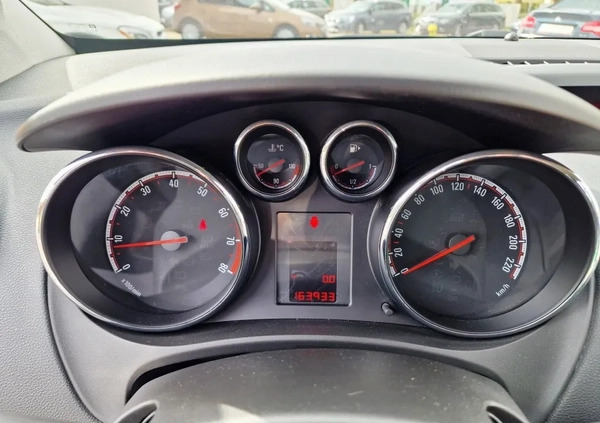 Opel Meriva cena 28900 przebieg: 163900, rok produkcji 2012 z Głogówek małe 781